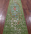 Green Persian Tabriz Handmade Wool & Silk Runner Rug - Manhattan Rugs