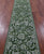 Green Persian Tabriz Handmade Wool & Silk Runner Rug - Manhattan Rugs