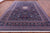 Blue Persian Kerman Hand Knotted Wool Rug - Manhattan Rugs