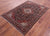 Black Persian Bijar Hand Knotted Wool Rug - Manhattan Rugs