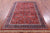 Red Persian Sarouk Hand-Knotted Wool Rug - Manhattan Rugs