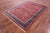 Red Persian Sarouk Hand-Knotted Wool Rug - Manhattan Rugs