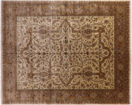Persian Tabriz Handmade Wool Rug - Manhattan Rugs