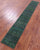 Green Super Savannah Gabbeh Wool & Silk Hand Knotted Runner Rug - Manhattan Rugs