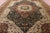 Black Persian Tabriz Hand Knotted Wool Rug - Manhattan Rugs
