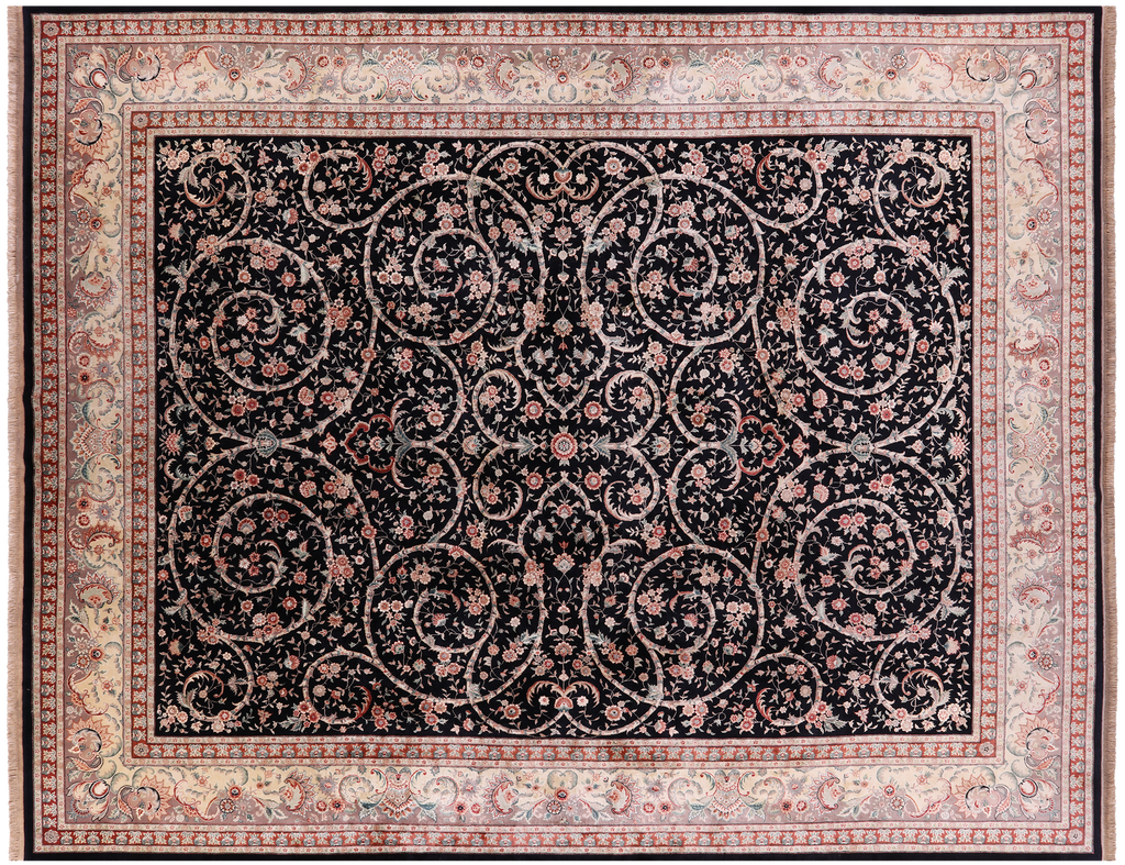 Persian Tabriz Handmade Wool Rug - Manhattan Rugs