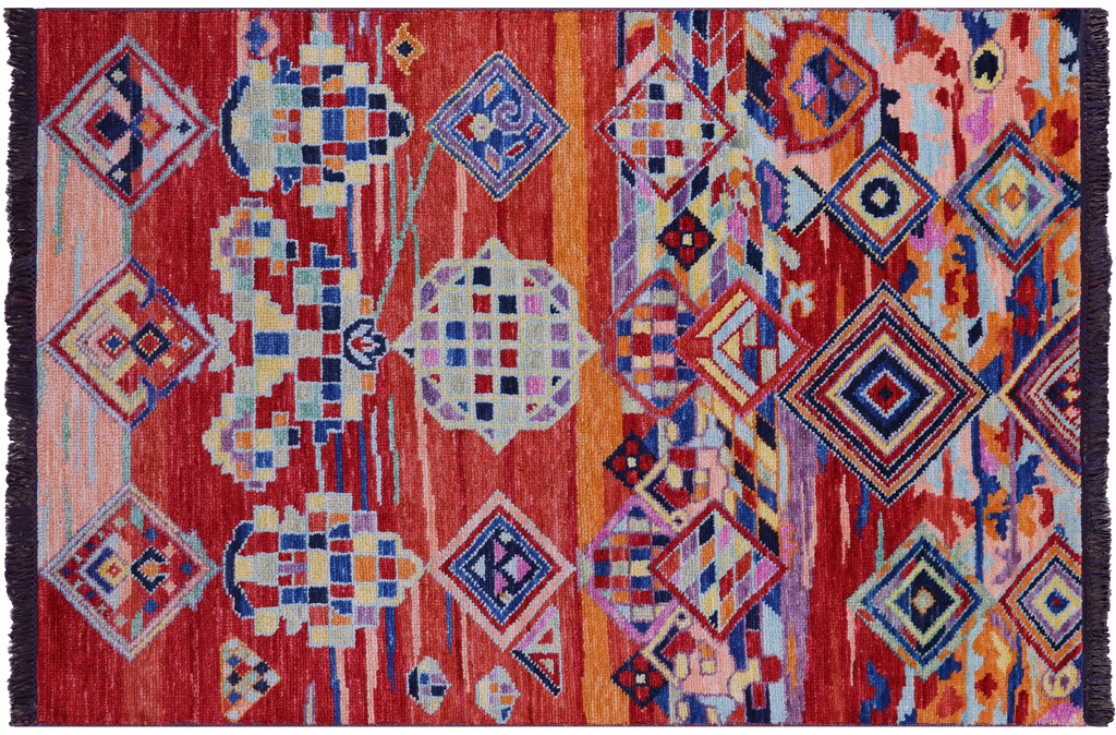 Moroccan Handmade Wool Rug - Manhattan Rugs