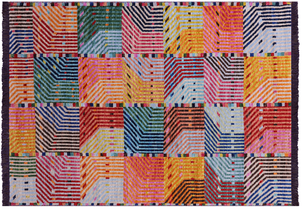 Moroccan Handmade Wool Rug - Manhattan Rugs