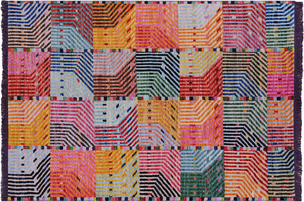 Moroccan Hand Knotted Wool Rug - Manhattan Rugs