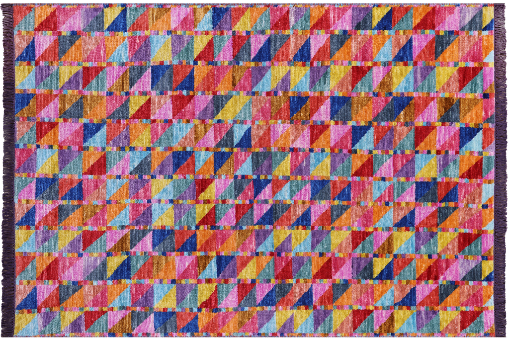 Moroccan Hand Knotted Wool Rug - Manhattan Rugs