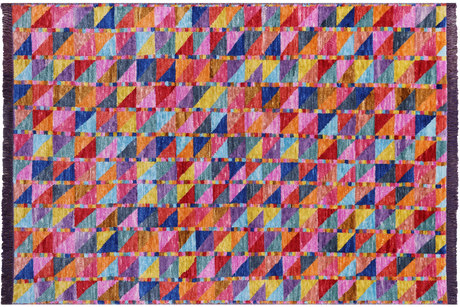 Moroccan Hand Knotted Wool Rug - Manhattan Rugs