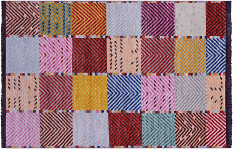 Moroccan Hand Knotted Wool Rug - Manhattan Rugs