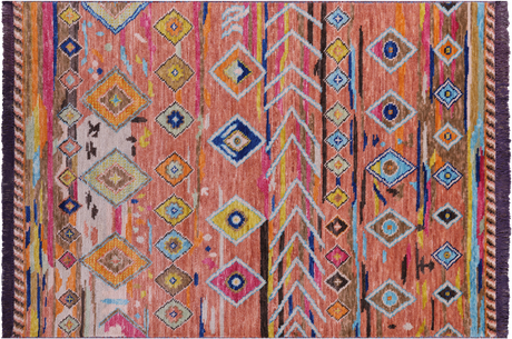 Moroccan Handmade Wool Rug - Manhattan Rugs