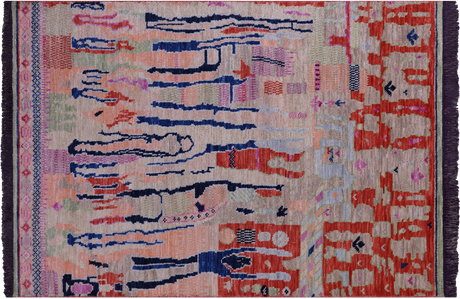 Moroccan Handmade Wool Rug - Manhattan Rugs