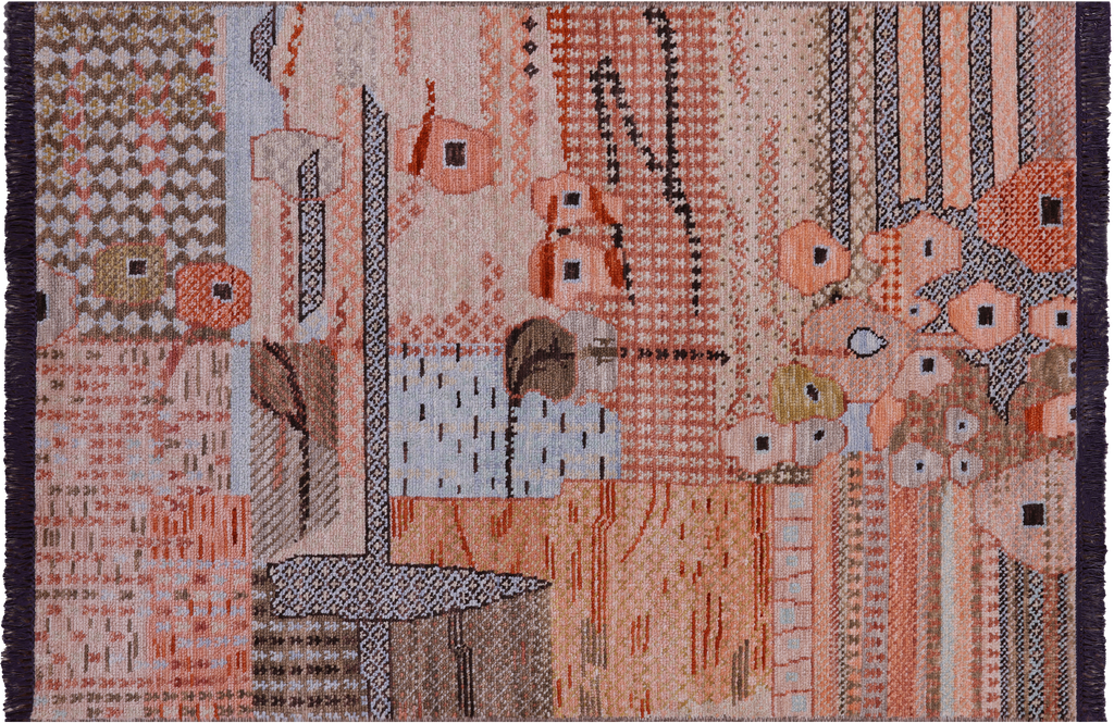 Moroccan Hand-Knotted Wool Rug - Manhattan Rugs