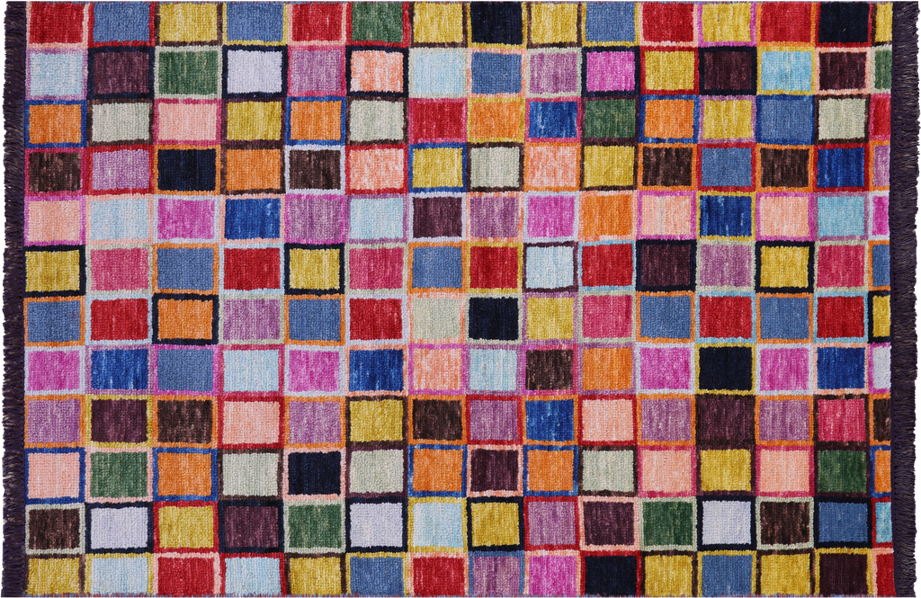 Moroccan Hand Knotted Wool Rug - Manhattan Rugs