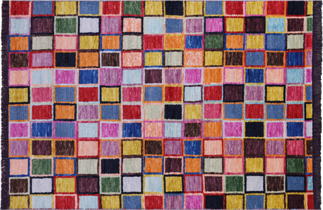 Moroccan Hand Knotted Wool Rug - Manhattan Rugs