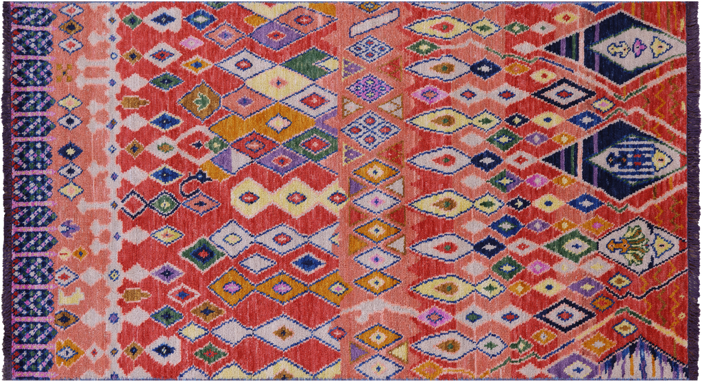 Moroccan Hand Knotted Wool Rug - Manhattan Rugs