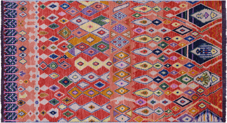 Moroccan Hand Knotted Wool Rug - Manhattan Rugs