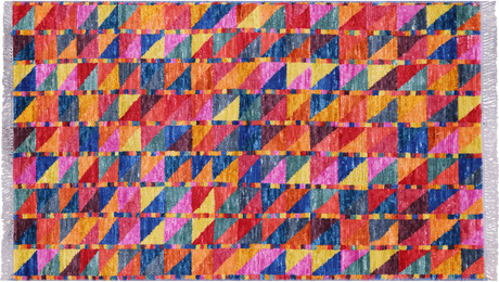 Moroccan Hand Knotted Wool Rug - Manhattan Rugs