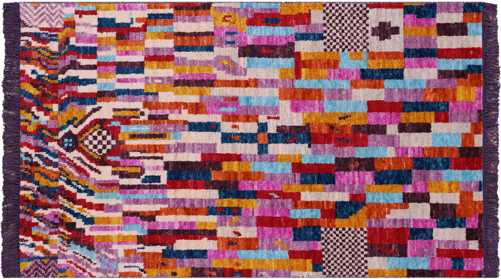 Handmade Moroccan Wool Rug - Manhattan Rugs