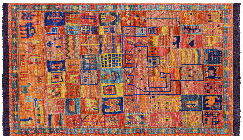 Moroccan Handmade Wool Rug - Manhattan Rugs