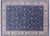 Blue 9' 0" X 12' 4" Persian Nain Hand Knotted Wool & Silk Rug - Q23607