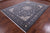 Grey Persian Nain Handmade Wool & Silk 8' 2" X 10' 2" Rug - Q23609