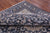 Grey Persian Nain Handmade Wool & Silk 8' 2" X 10' 2" Rug - Q23609