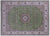 Green Persian Nain Hand Knotted Wool & Silk 7' 11" X 10' 0" Rug - Q23611
