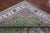 Green Persian Nain Hand Knotted Wool & Silk 7' 11" X 10' 0" Rug - Q23611