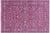 Pink Persian Nain Wool & Silk Handmade Rug 5' 11" X 9' 1" - Q23622