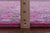 Pink Persian Nain Wool & Silk Handmade Rug 5' 11" X 9' 1" - Q23622