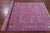 Pink Persian Nain Wool & Silk Handmade Rug 5' 11" X 9' 1" - Q23622