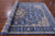 Blue 5' 10" X 9' 1" Persian Nain Hand Knotted Wool & Silk Rug - Q23623