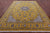 Gold Persian Nain Hand Knotted Wool & Silk Rug 9' 2" X 12' 2" - Q23625