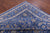 Blue 9' 0" X 12' 1" Persian Nain Handmade Wool & Silk Rug - Q23626