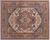 8' 0" X 10' 3" Antiqued Persian Heriz Serapi Handmade Wool Rug - Q23639