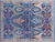 Blue Turkish Angora Oushak Handmade Wool Rug 9' 0" X 12' 0" - Q23641