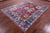 Purple Persian Fine Serapi Handmade Wool Rug 8' 3" X 9' 9" - Q23642