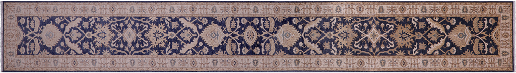 Peshawar Handmade Wool Runner Rug 2' 7" X 19' 3" - Q23646