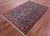 Persian Qum Hand Knotted Wool Rug 4' 10" X 7' 3" - Q23649