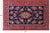 Persian Qum Handmade Wool Rug 4' 5" X 6' 7" - Q23655