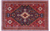 3' 4" X 5' 1" Persian Kashkuli Hand Knotted Wool Rug - Q23658