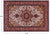 SUPER SALE 3' 5" X 4' 10" Persian Tabriz Hand Knotted Wool & Silk Rug - Q23661