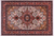 SUPER SALE 3' 5" X 4' 10" Persian Tabriz Hand Knotted Wool & Silk Rug - Q23661