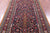 Black 4' 5" X 7' 8" Persian Qum Handmade Wool Rug - Q23664