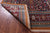 Black 4' 5" X 7' 8" Persian Qum Handmade Wool Rug - Q23664