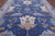 Blue William Morris Handmade Wool Rug 10' 3" X 13' 11" - Q23687