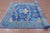 Blue 7' 1" X 14' 7" William Morris Hand Knotted Wool Rug - Q23688